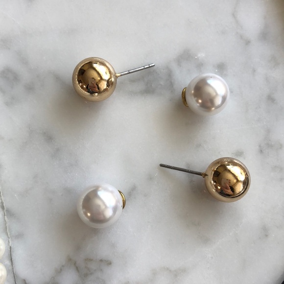 jeweled head pieces and pearl earrings SOLD - Picture 4 of 4